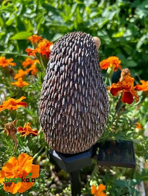 چراغ خورشیدی باغی طرح جوجه‌تیغی